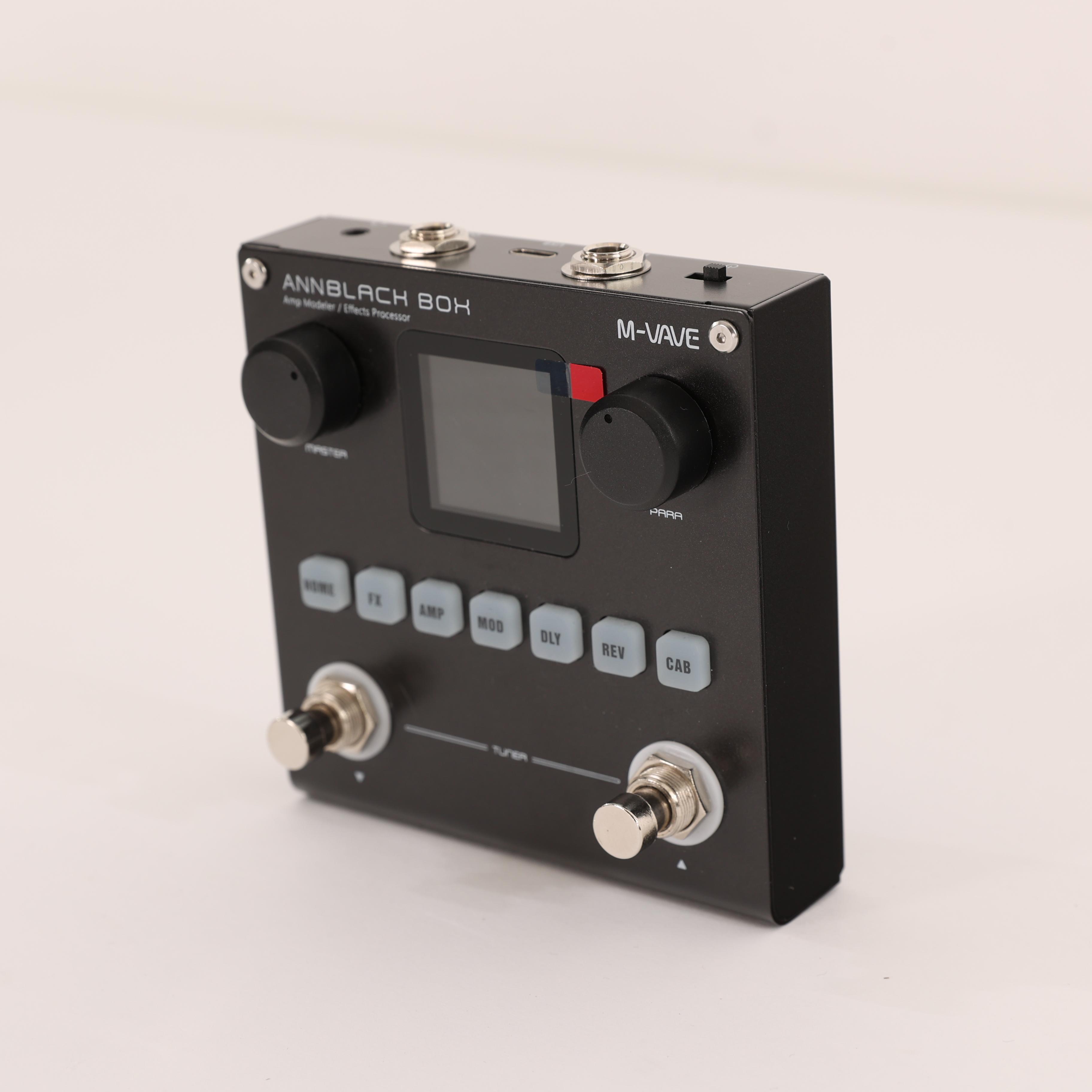 M-VAVE ANNBLACH BOX AMPモデラー M-VAVE Blackbox / Annblack Box Guitar / Bass AMP Modeler Multi